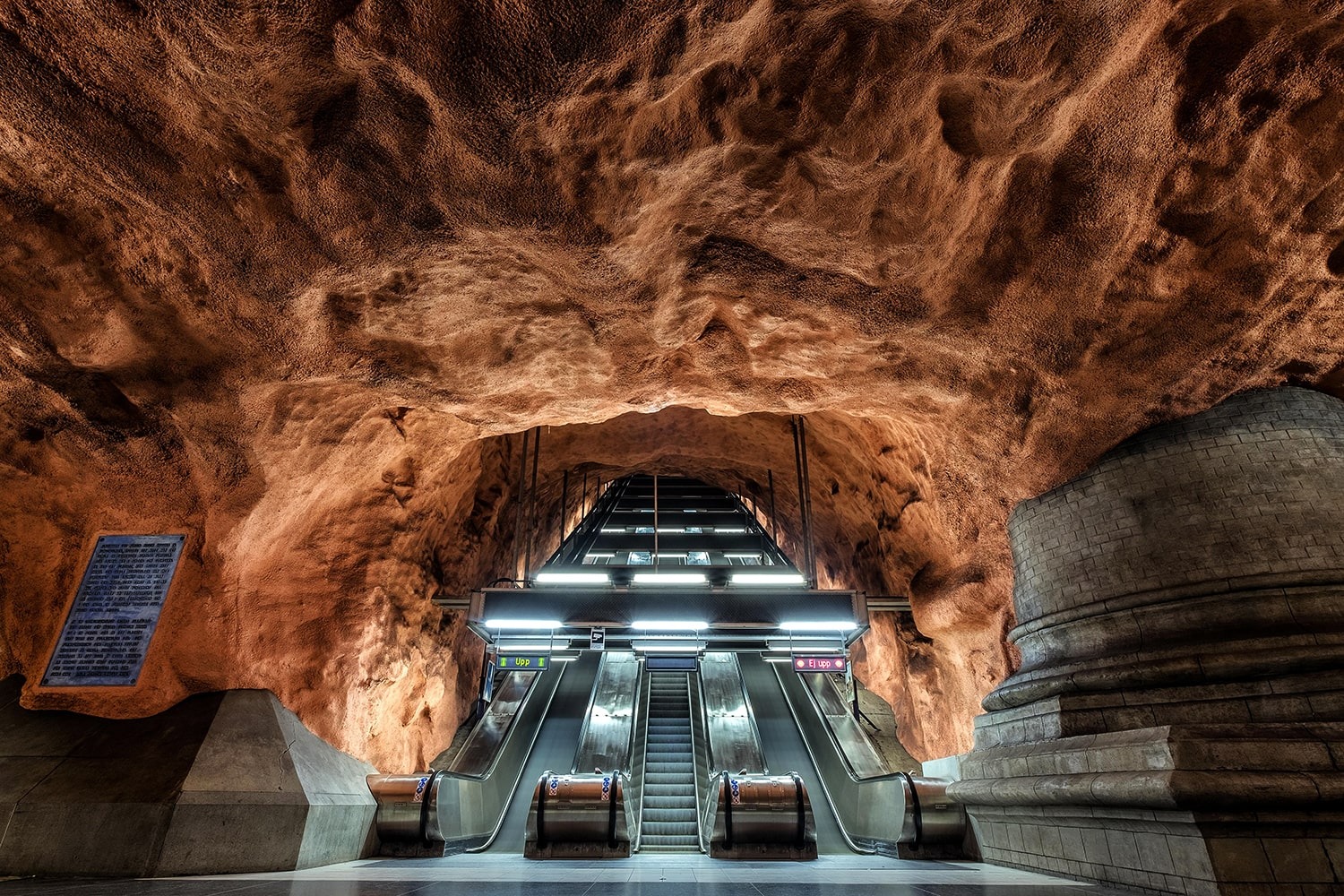 Stockholm Underground Photography
